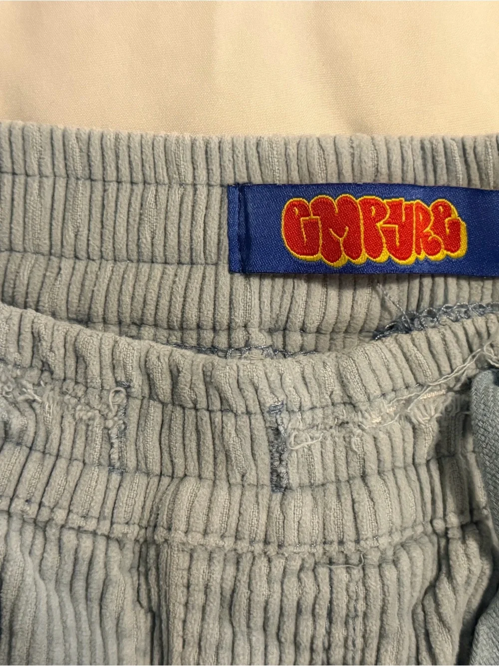 Youth Empyre Light Blue Corduroy Casual Pants